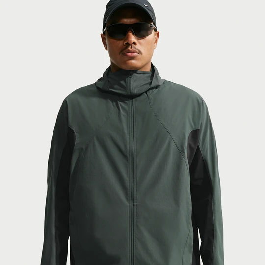 Zdjęcie produktu Męska bluza typu shell z długim rękawem Dri-FIT Nike Tech Helios - Zieleń