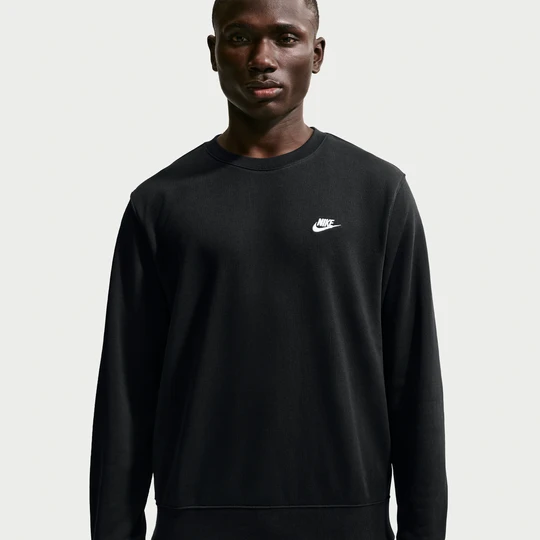 Zdjęcie produktu Męska bluza z dzianiny dresowej Nike Club - Czerń