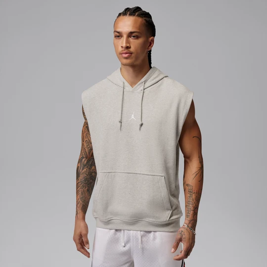 Zdjęcie produktu Męska bluza z kapturem bez rękawów Dri-FIT Jordan Sport Crossover - Szary