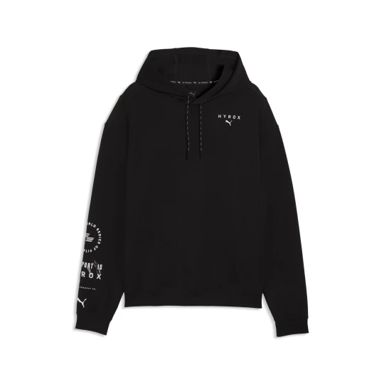 Zdjęcie produktu Męska bluza z kapturem CLOUDSPUN PUMA × HYROX, Akcesoria, Czarny