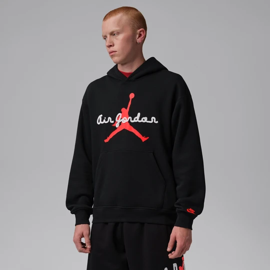 Zdjęcie produktu Męska bluza z kapturem Jordan Brooklyn Fleece - Czerń