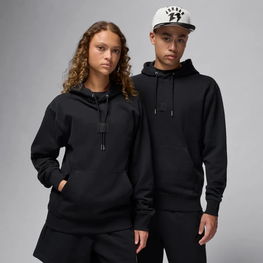 Zdjęcie produktu Męska bluza z kapturem Jordan Flight Fleece - Czerń
