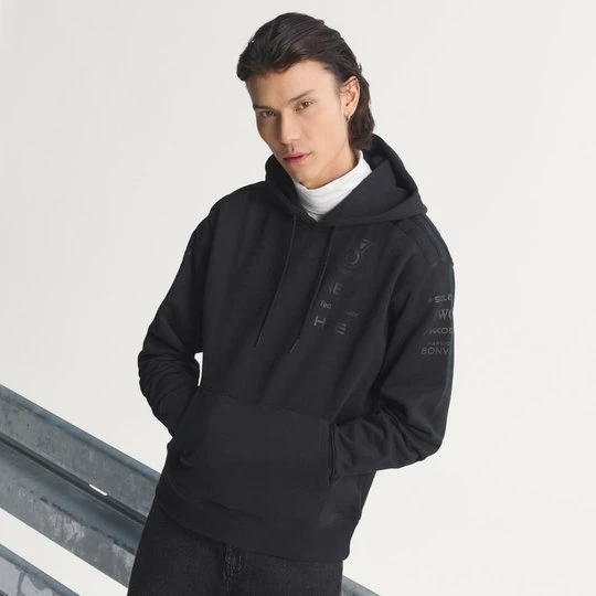 Zdjęcie produktu Męska bluza z kapturem Mercedes-AMG Petronas Formula 1 Team Night Driver Adidas czarny