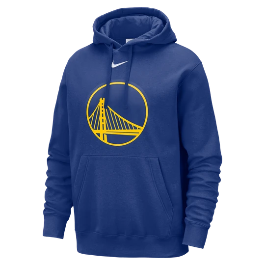 Zdjęcie produktu Męska bluza z kapturem NBA Nike Golden State Warriors Club - Niebieski
