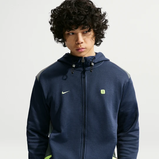 Zdjęcie produktu Męska bluza z kapturem Nike - Niebieski