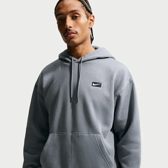 Zdjęcie produktu Męska bluza z kapturem Nike - Szary