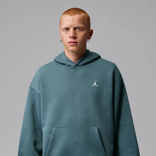 Zdjęcie produktu Męska bluza z kapturem o kroju oversize Jordan Brooklyn Fleece - Niebieski