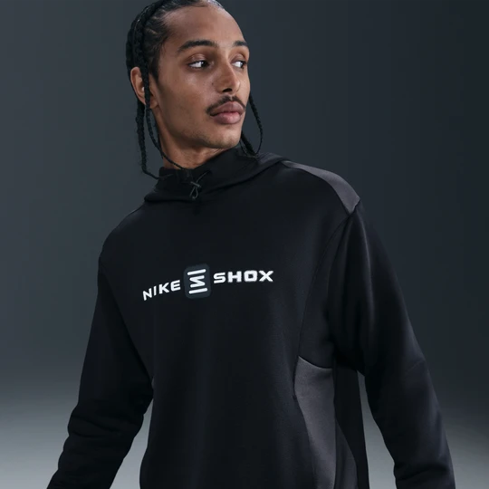 Zdjęcie produktu Męska bluza z kapturem Shox Nike - Czerń
