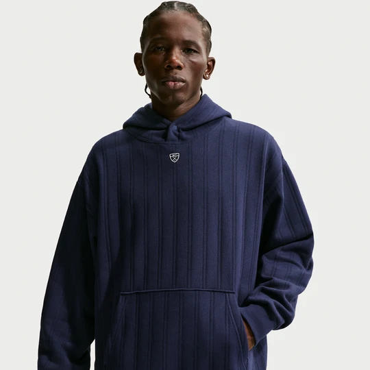 Zdjęcie produktu Męska obszerna bluza z kapturem do golfa Therma-FIT Nike Fairway Fresh - Niebieski