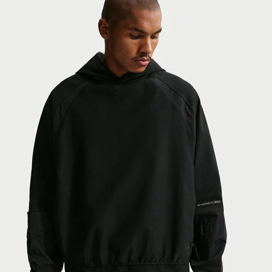 Zdjęcie produktu Męska bluza z kapturem z dzianiny Dri-FIT Shori Utility Nike Tech - Czerń