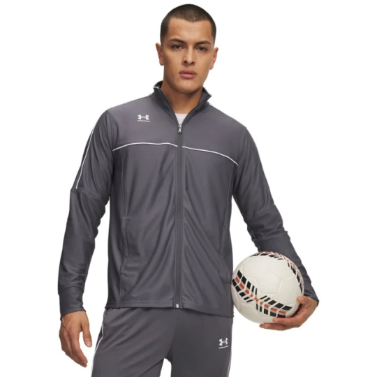 Zdjęcie produktu Męska bluzka piłkarska Under Armour UA Challenger - szara