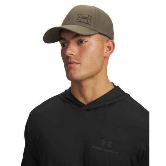 Zdjęcie produktu Męska czapka z daszkiem Under Armour Iso-chill Armourvent STR - khaki