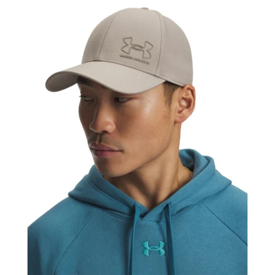 Zdjęcie produktu Męska czapka z daszkiem Under Armour Iso-chill Armourvent STR - szara