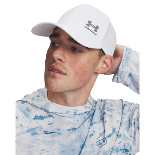 Zdjęcie produktu Męska czapka z daszkiem Under Armour M Iso-chill Armourvent Adj - biała