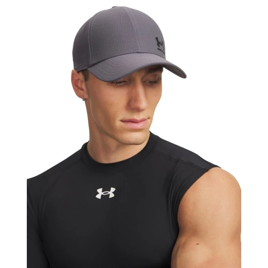 Zdjęcie produktu Męska czapka z daszkiem Under Armour M Iso-chill Armourvent Adj - szara