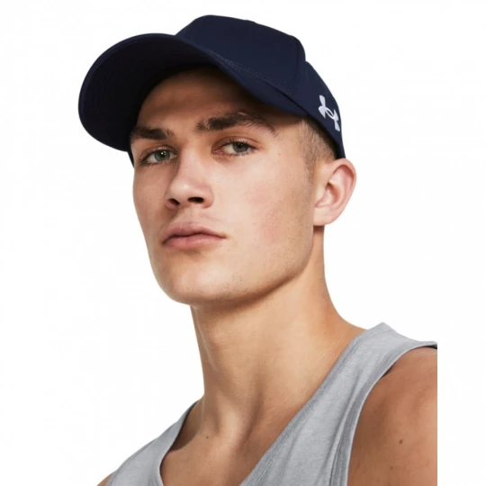 Zdjęcie produktu Męska czapka z daszkiem Under Armour Men's UA Team Blitzing - granatowa