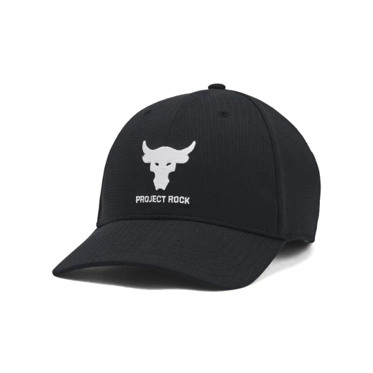 Zdjęcie produktu Męska czapka z daszkiem Under Armour Project Rock Trucker - czarna