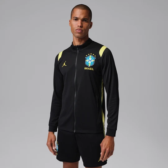 Zdjęcie produktu Męska dresowa bluza piłkarska Jordan Dri-FIT Brazylia Academy Pro - Czerń