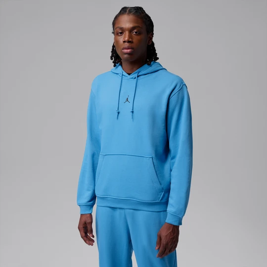 Zdjęcie produktu Męska dzianinowa bluza z kapturem Dri-FIT Jordan Sport Crossover - Niebieski