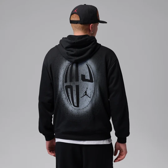 Zdjęcie produktu Męska dzianinowa bluza z kapturem Jordan Sport Crossover - Czerń