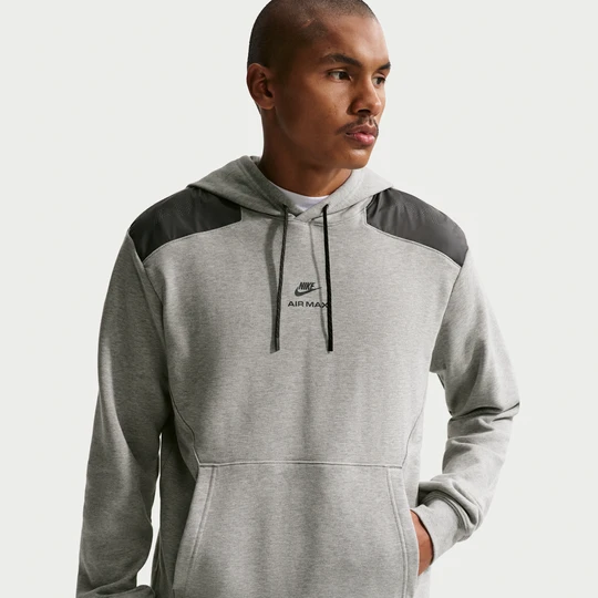 Zdjęcie produktu Męska dzianinowa bluza z kapturem Nike Air Max - Szary