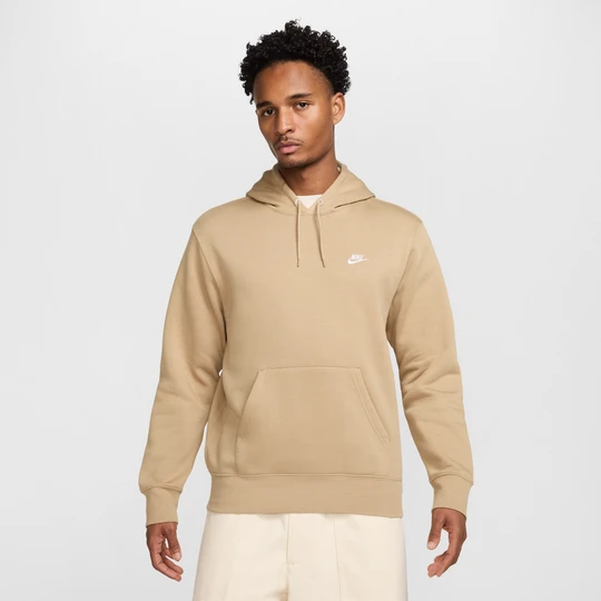 Zdjęcie produktu Męska dzianinowa bluza z kapturem Nike Club - Brązowy