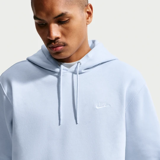 Zdjęcie produktu Męska dzianinowa bluza z kapturem Nike Club - Niebieski