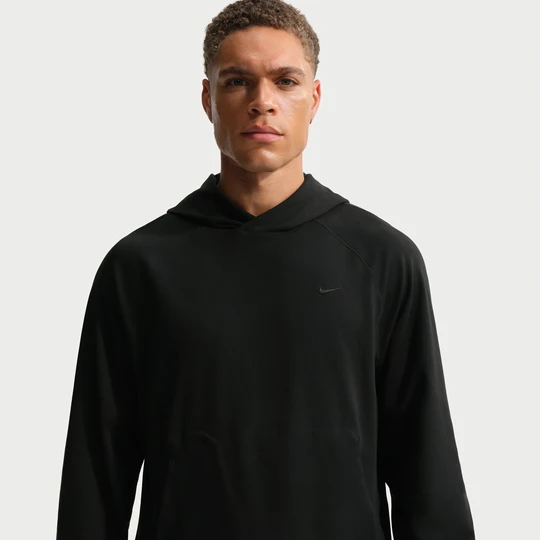 Zdjęcie produktu Męska funkcjonalna bluza z kapturem i ochroną przed promieniowaniem UV Nike Primary NanoKnit Dri-FIT - Czerń