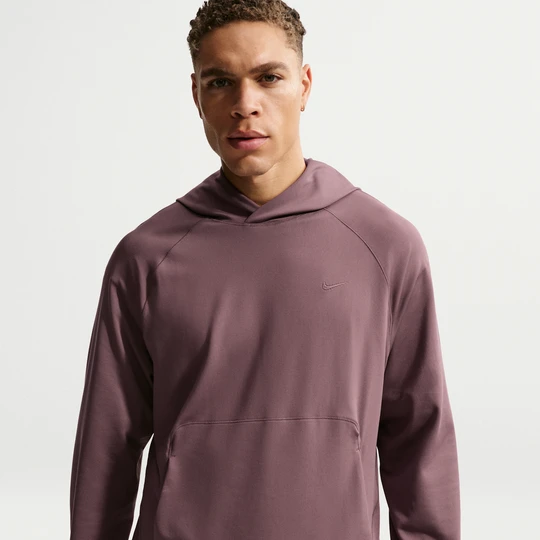 Zdjęcie produktu Męska funkcjonalna bluza z kapturem i ochroną przed promieniowaniem UV Nike Primary NanoKnit Dri-FIT - Fiolet