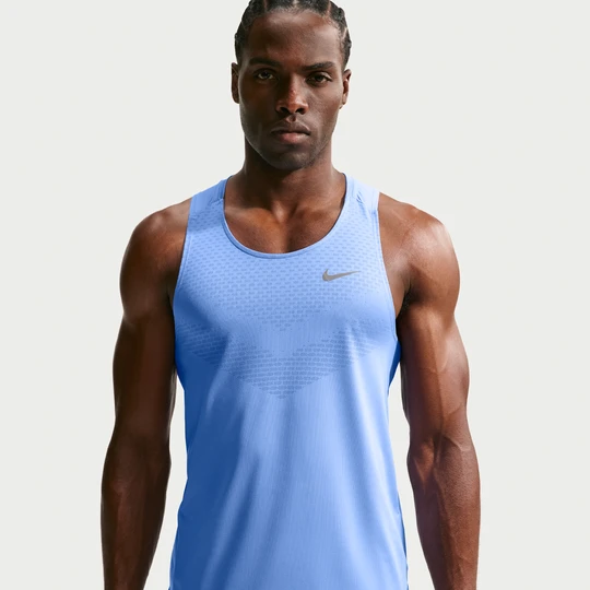 Zdjęcie produktu Męska koszulka bez rękawów do biegania Dri-FIT ADV Nike Stride - Niebieski