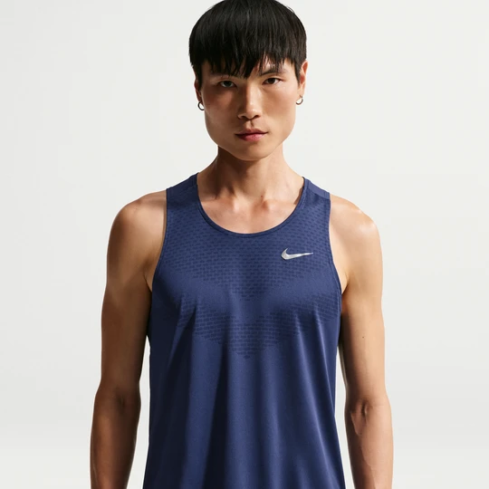 Zdjęcie produktu Męska koszulka bez rękawów do biegania Dri-FIT ADV Nike Stride - Niebieski