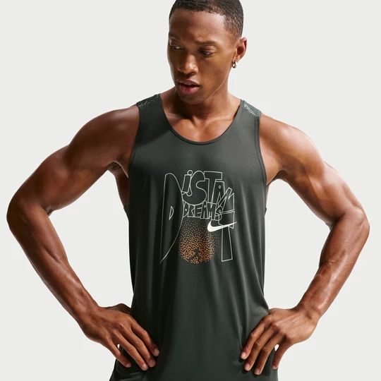 Zdjęcie produktu Męska koszulka bez rękawów do biegania Dri-FIT ADV Nike Stride - Zieleń