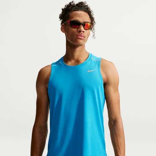 Zdjęcie produktu Męska koszulka bez rękawów do biegania Dri-FIT Nike Miler - Niebieski
