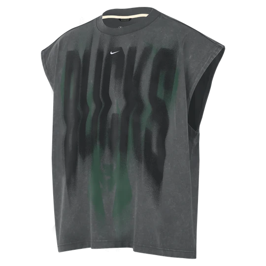 Zdjęcie produktu Męska koszulka bez rękawów do koszykówki Nike Milwaukee Bucks Standard Issue - Szary