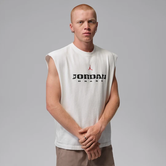Zdjęcie produktu Męska koszulka bez rękawów Jordan Brooklyn - Biel