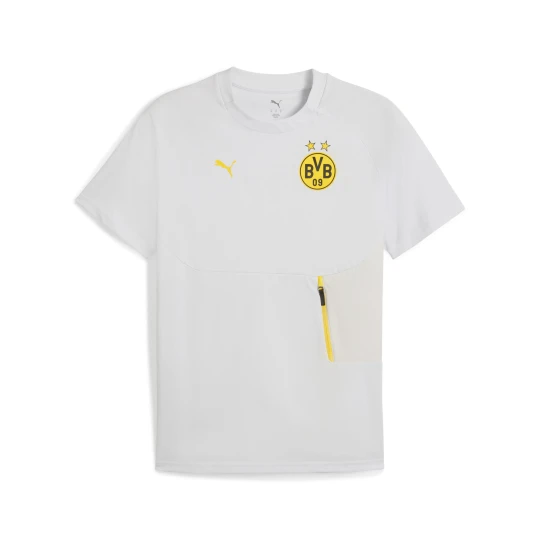 Zdjęcie produktu Męska koszulka Borussia Dortmund PUMATECH z kieszenią, Akcesoria, Szary