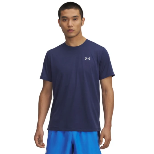 Zdjęcie produktu Męska koszulka do biegania Under Armour UA Launch Shortsleeve - granatowa
