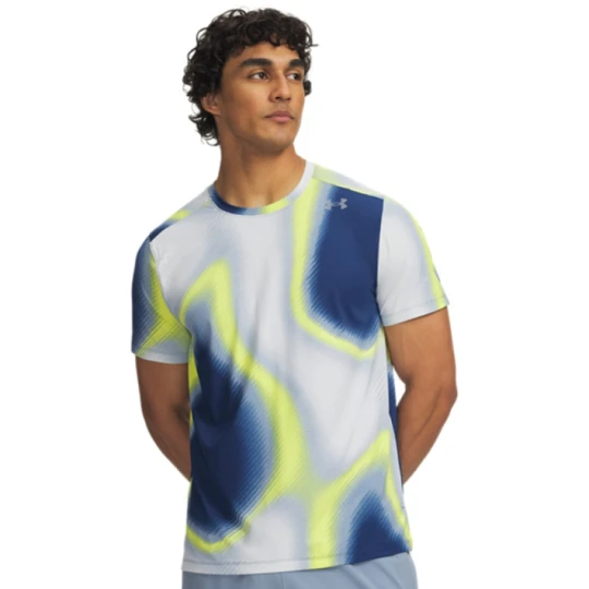 Zdjęcie produktu Męska koszulka do biegania Under Armour UA Velociti Pro Print SS - multikolor