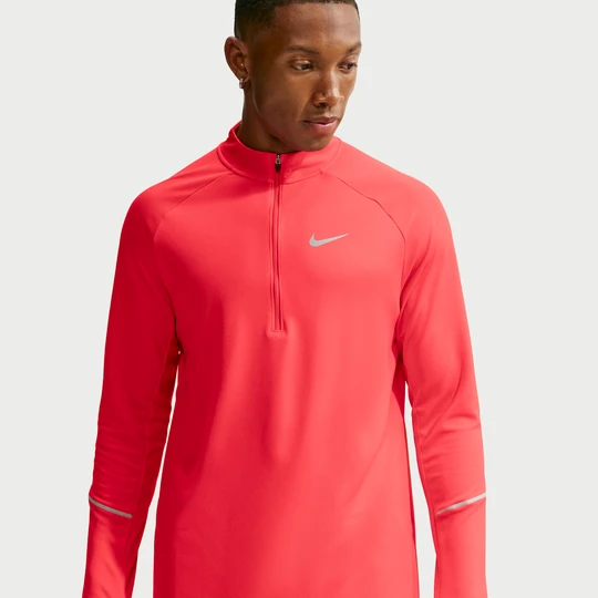 Zdjęcie produktu Męska koszulka do biegania z zamkiem 1 / 2 Dri-FIT Nike Miler - Czerwony