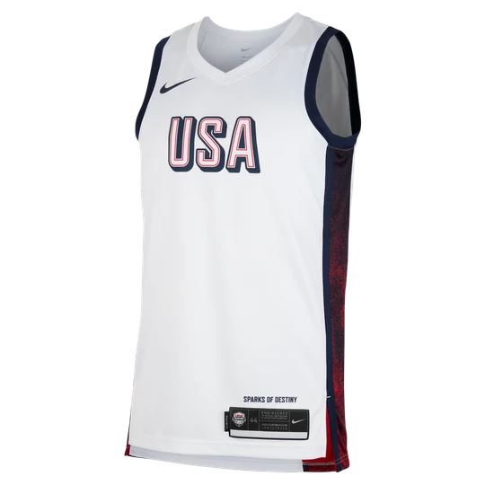 Zdjęcie produktu Męska koszulka do koszykówki Nike USAB Limited (wersja domowa) - Biel
