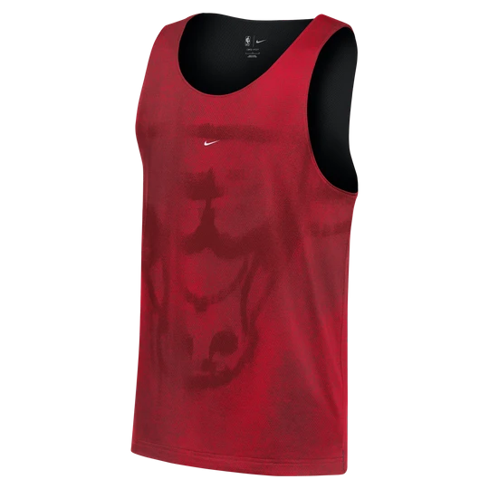 Zdjęcie produktu Męska koszulka do koszykówki z siateczki Chicago Bulls Standard Issue Nike - Czerwony