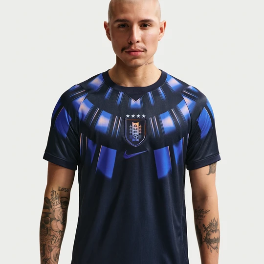 Zdjęcie produktu Męska koszulka do piłki nożnej Nike Dri-FIT Urugwaj Stadium 2026 (wersja wyjazdowa) – replika - Niebieski