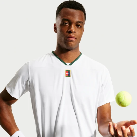 Zdjęcie produktu Męska koszulka do tenisa Dri-FIT ADV NikeCourt Slam - Biel