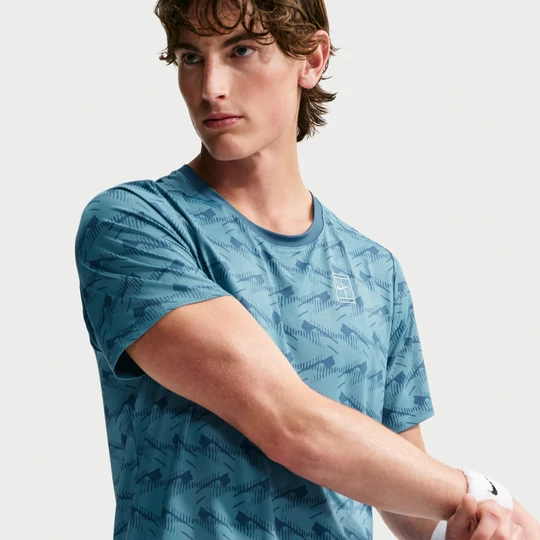 Zdjęcie produktu Męska koszulka do tenisa Dri-FIT NikeCourt Advantage - Niebieski