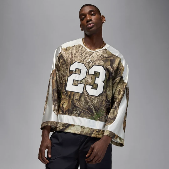 Zdjęcie produktu Męska koszulka hokejowa Jordan Brooklyn Realtree - Zieleń