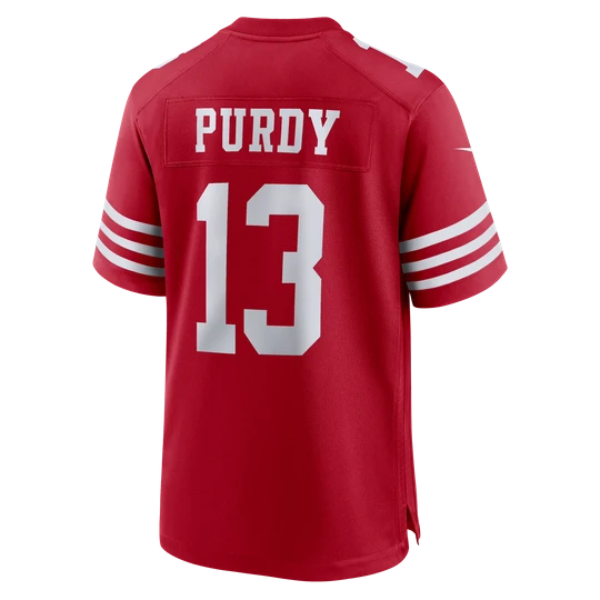 Zdjęcie produktu Męska koszulka meczowa Nike Game Brock Purdy San Francisco 49ers - Czerwony