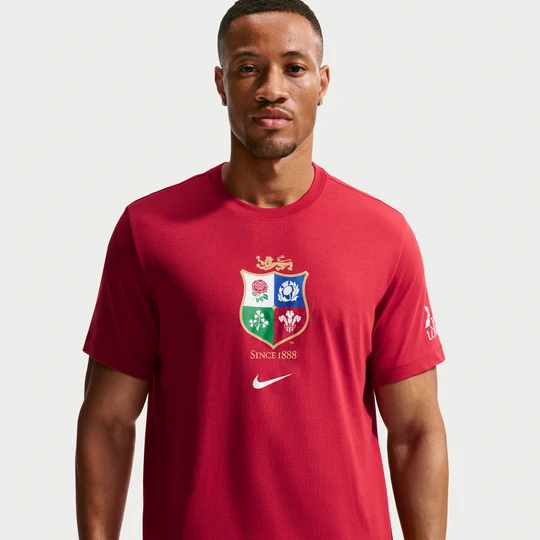 Zdjęcie produktu Męska koszulka Nike Evergreen British & Irish Lions - Czerwony