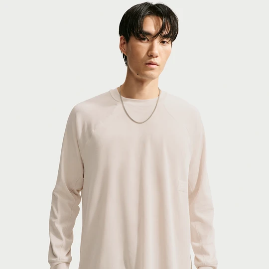 Zdjęcie produktu Męska koszulka Nike z długim rękawem N.A.C. Dri-FIT - Brązowy