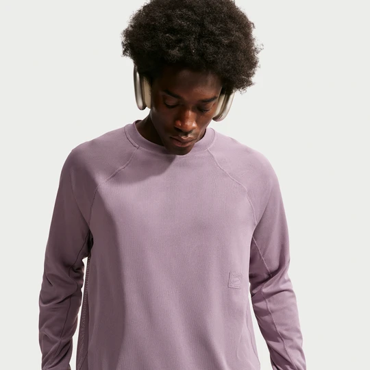 Zdjęcie produktu Męska koszulka Nike z długim rękawem N.A.C. Dri-FIT - Fiolet