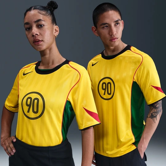Zdjęcie produktu Męska koszulka piłkarska Dri-FIT Nike Total 90 - Żółty